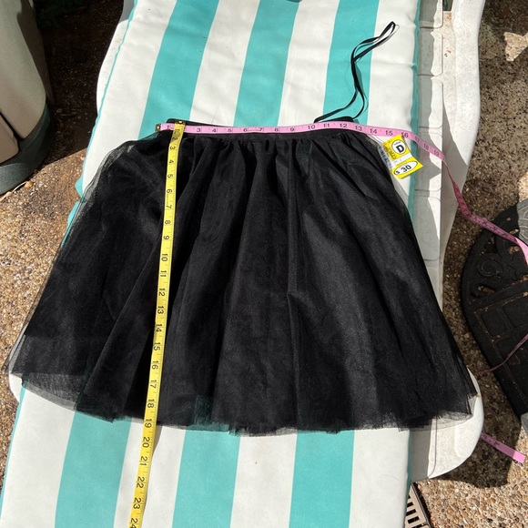 NEW Blondie Nites Black Circle Tulle Skirt Size 1 - Picture 3 of 10